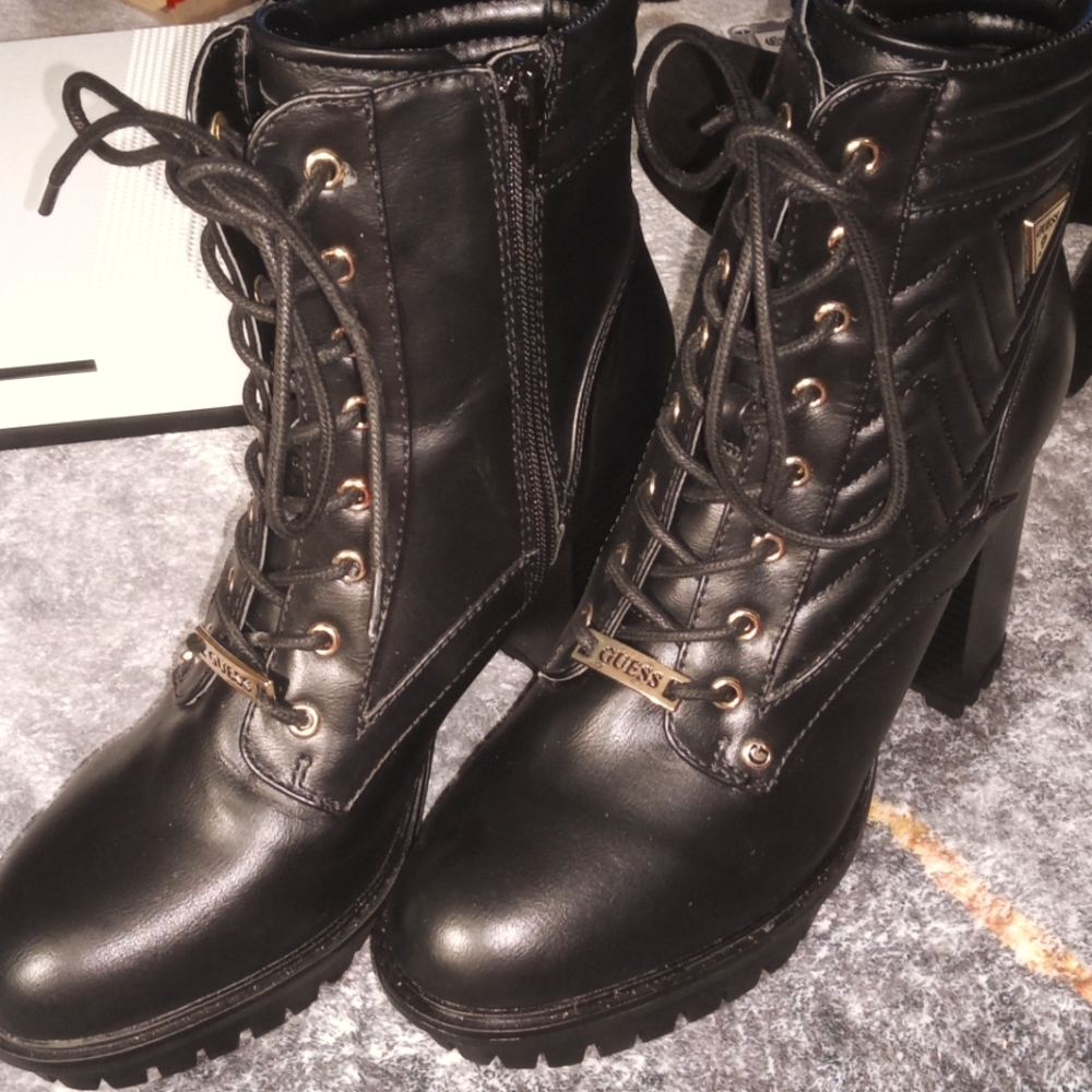 Guess combat boots